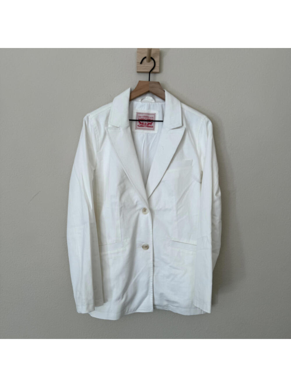 Levi's White Women's Blazer